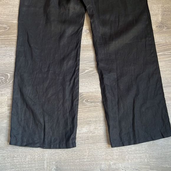 DISSH NORAH BLACK LINEN PANT - Picture 13 of 13